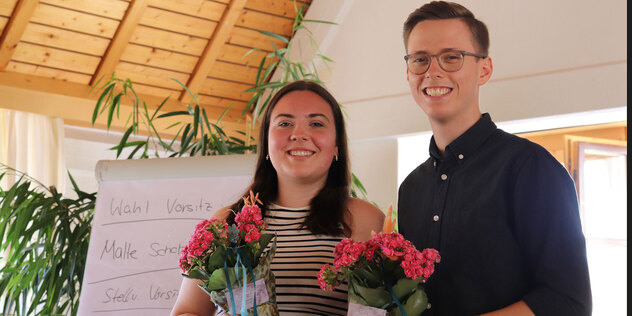 Das Führungs-Duo der Landesjugendkammer ist neu aufgestellt.