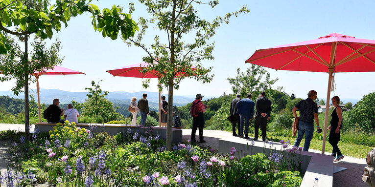 Die Landesgartenschau in Freyung ist noch bis zum 3. Oktober geöffnet, dann wird der Staffelstab an die Mannschaft der Landesgartenschau in Kirchheim übergeben., © Bayerische Landesgartenschau GmbH_Marcus Schlaf