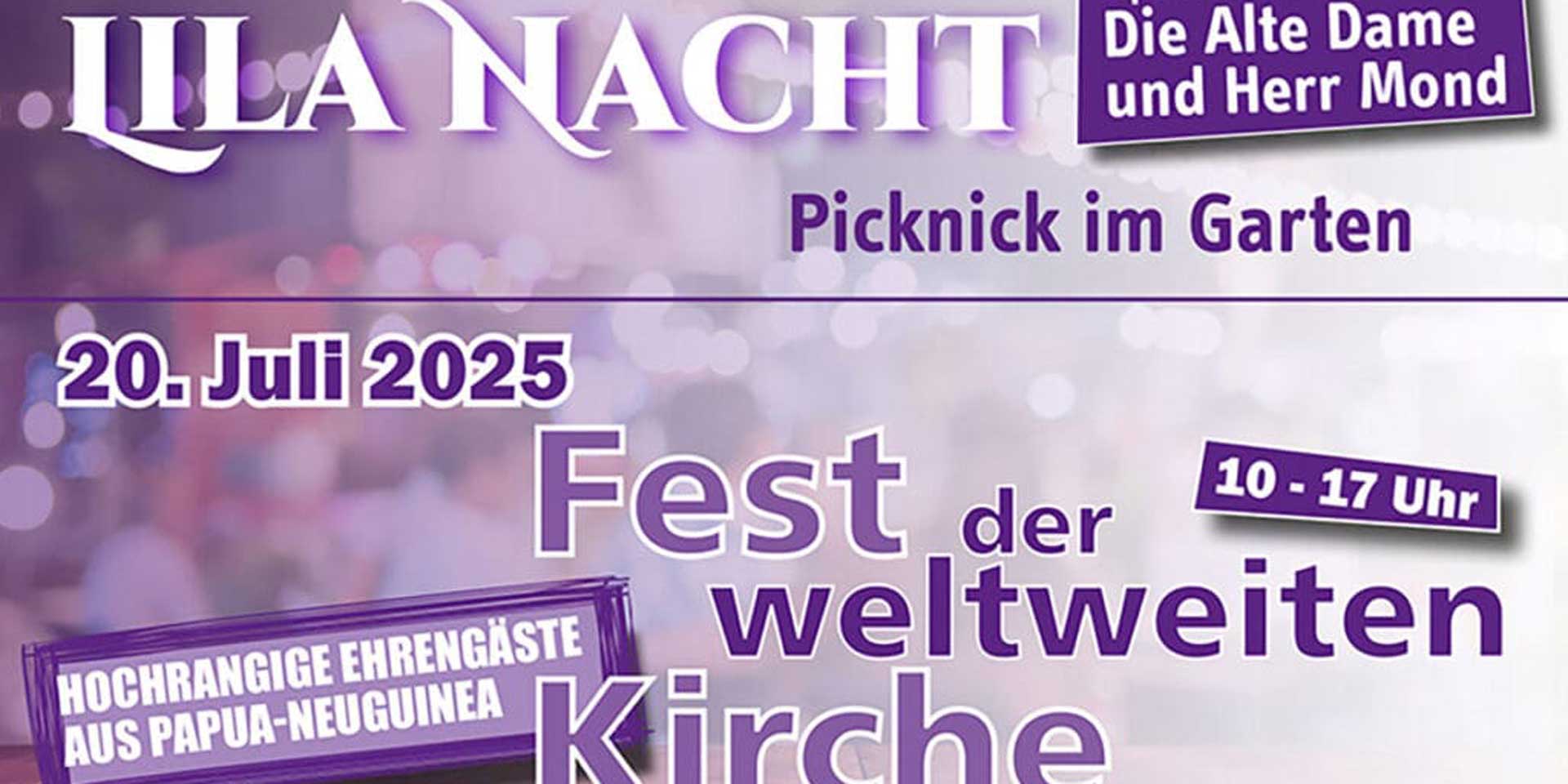 Ein Höhepunkt des Festes ist die Teilnahme junger Freiwilliger des IEF-Programms, die von Mission EineWelt in die Partnerkirchen der ELKB ausgesandt werden.