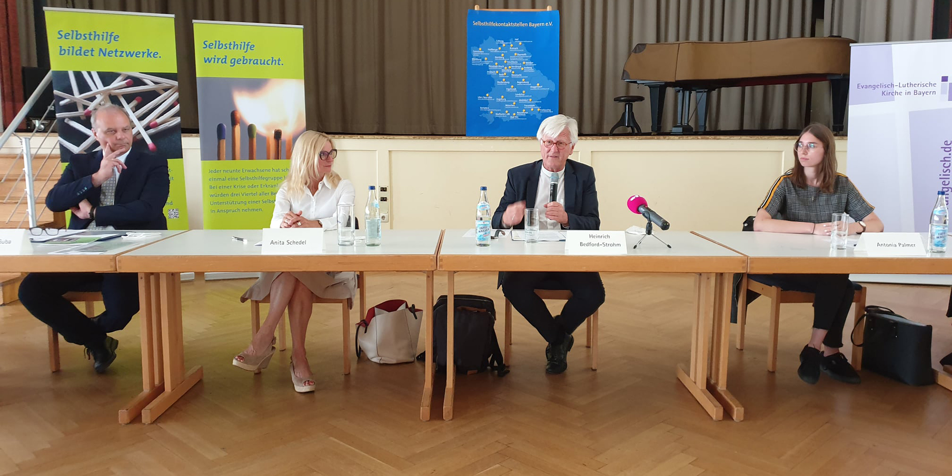 Pressekonferenz in Weiden in der Oberpfalz.