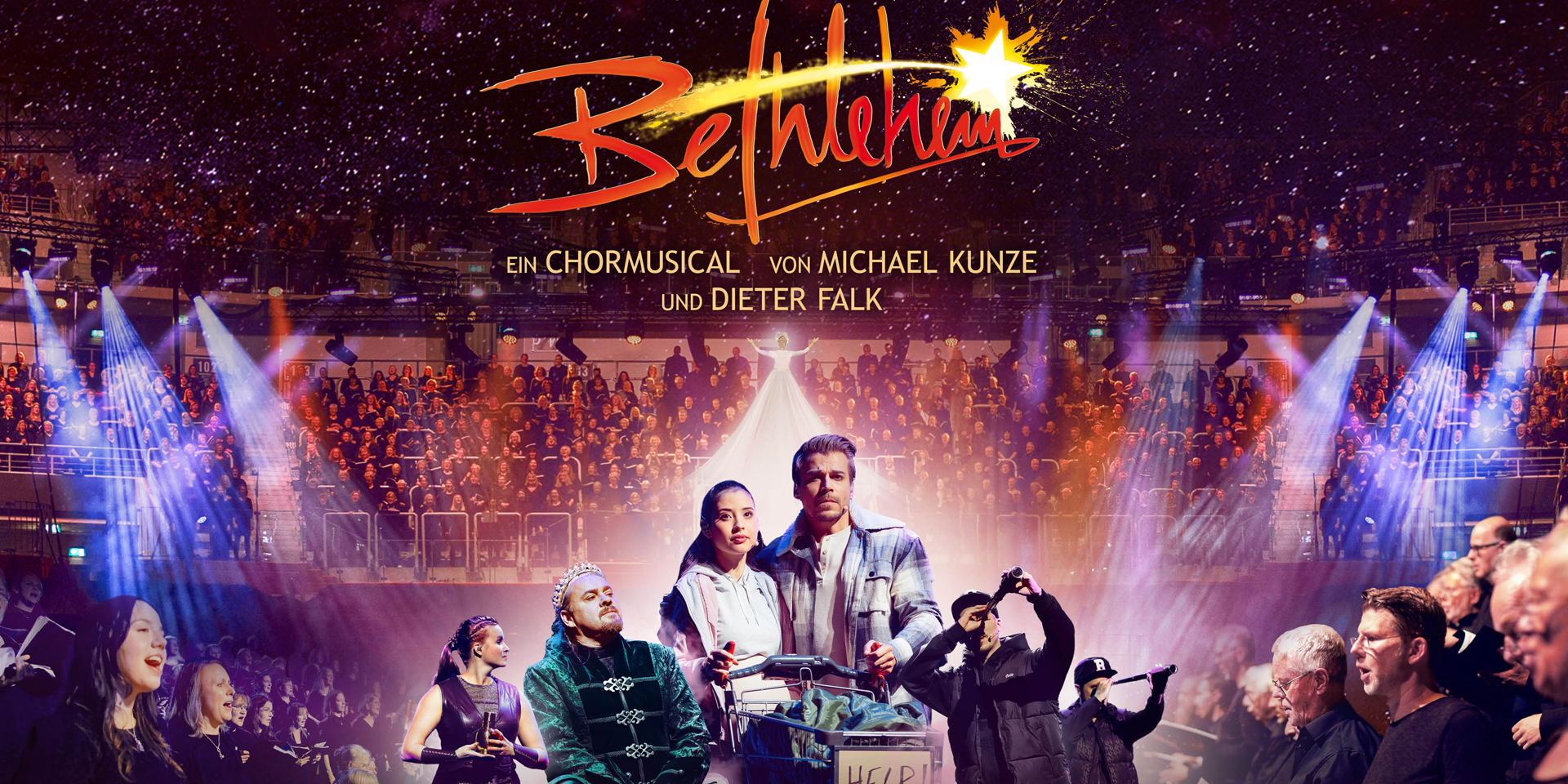 1.400 Sängerinnen und Sänger für Weihnachtsmusical 'Bethlehem'