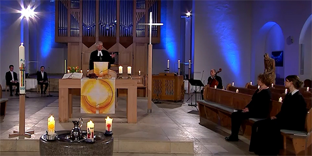 Gottesdienst in der Osternacht 2020