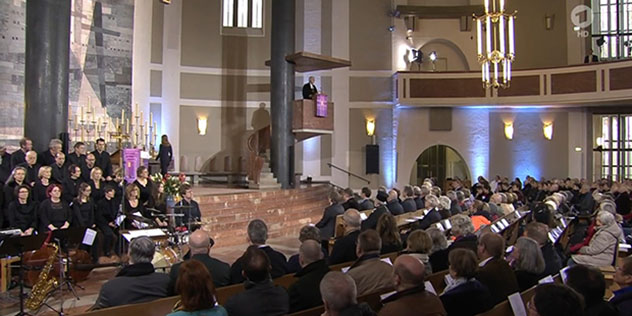 Landesbischof Heinrich Bedford-Strohm predigte am Buß-und Bettag in der Münchner Matthäuskirche