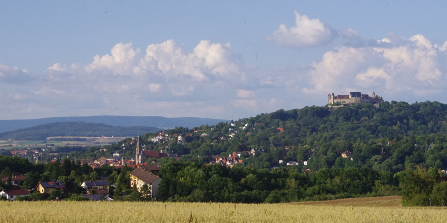 Stadtansicht Coburg Veste