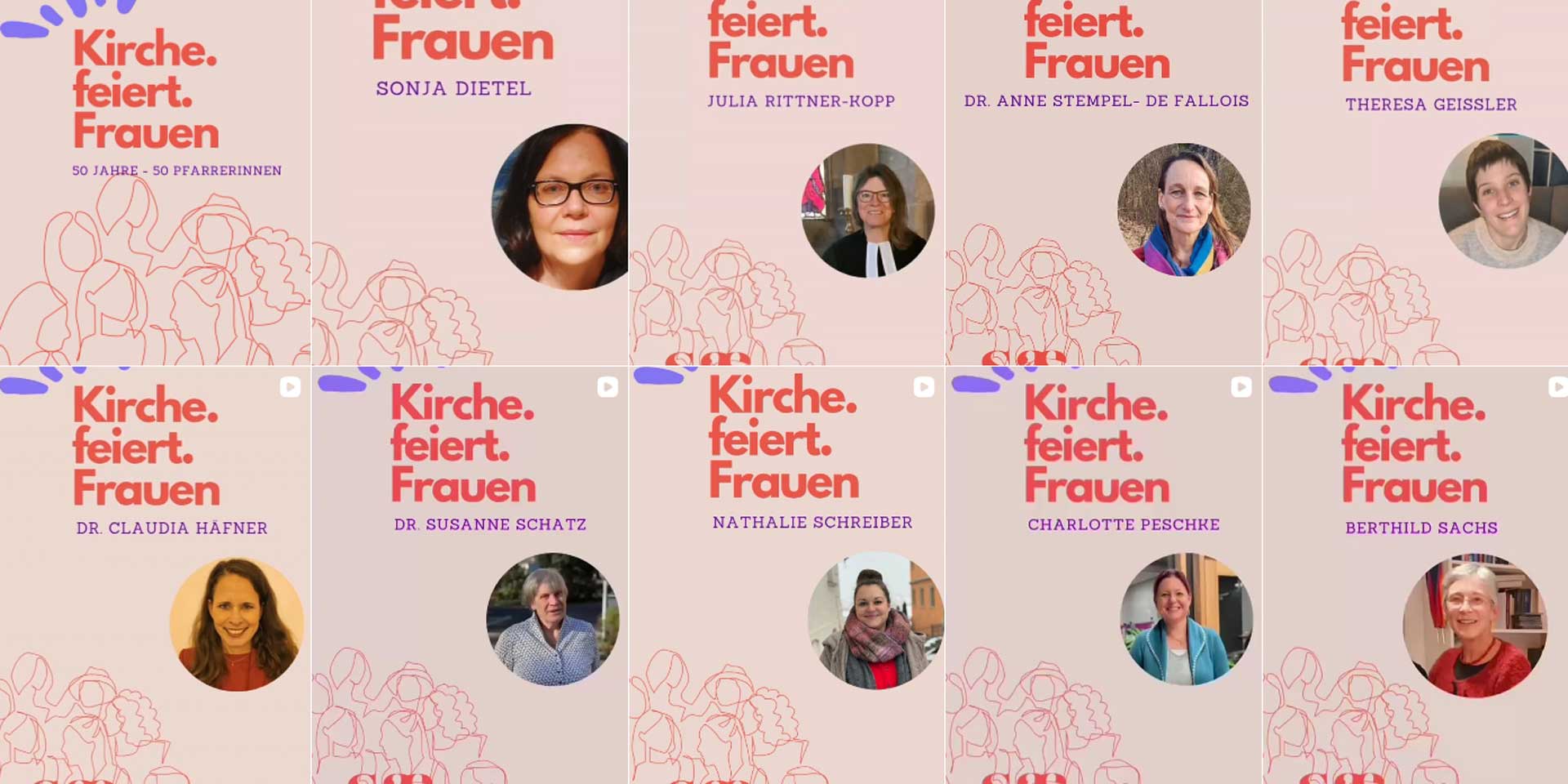 Frauen verändern Kirche - 50 Jahre Frauenordination in Bayern, &copy; ELKB