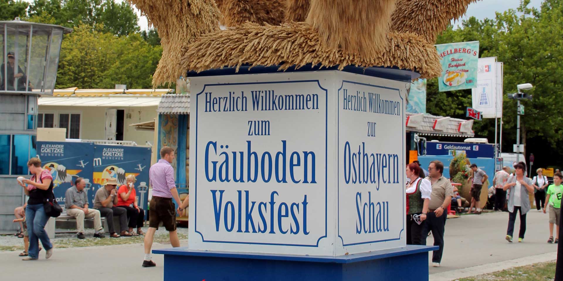An vier Sonntagen zwischen dem 16. August und 6. September werden Motive des Volksfestes mit biblischen Themen verknüpft.