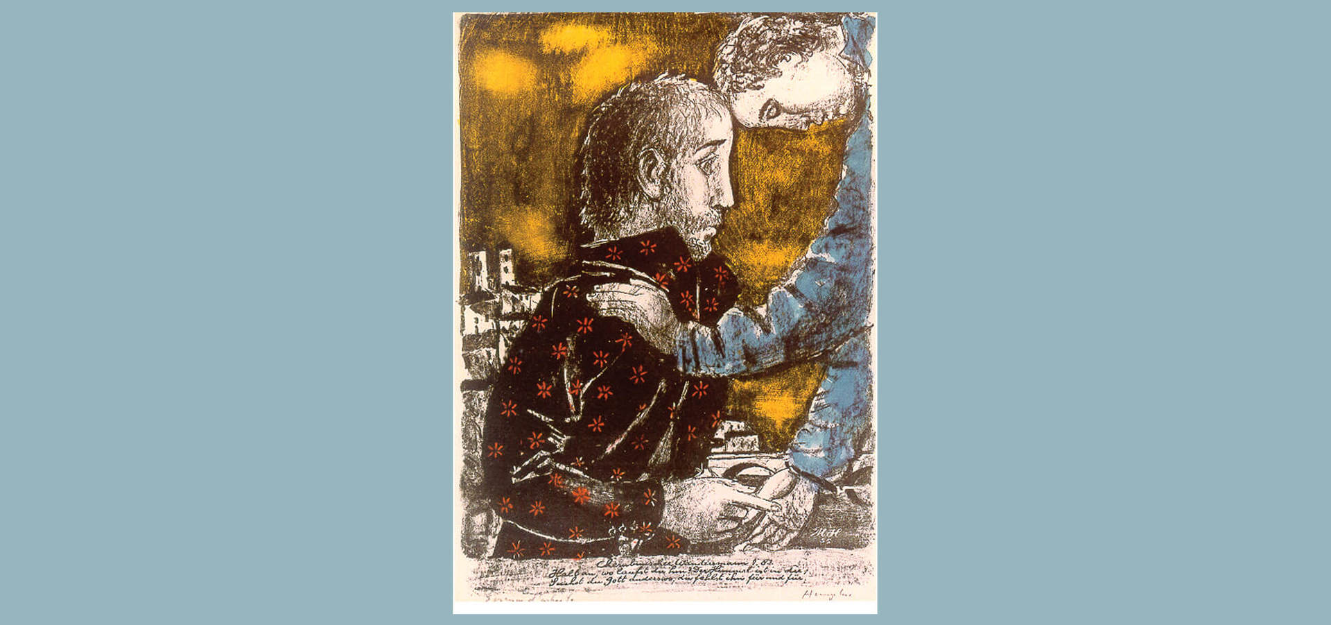 Max Hunziker „Halt an, wo laufst du hin“, 1955 Max Hunziker „Halt an, wo laufst du hin“, 1955