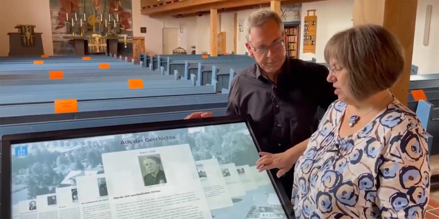 Digitaler Kirchenführer in der Christuskirche Oberstdorf