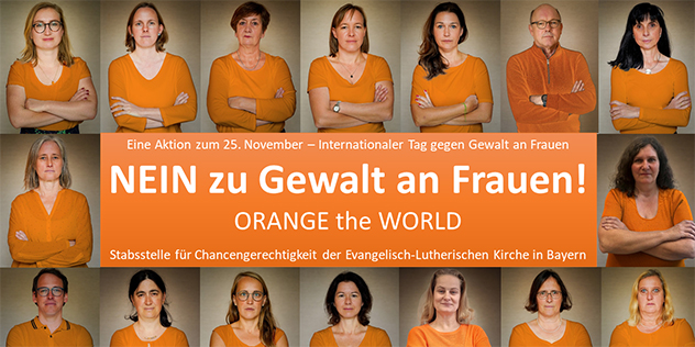 NEIN zu Gewalt gegen Frauen in der Kirche