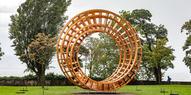 Skulptur Ring for Peace Lindau, © Christian Flemming