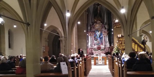 Friedensgebet in Schweinfurt St. Johannis