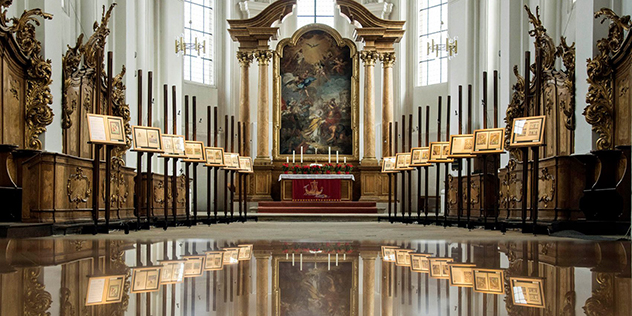 Der Altarraum von St. Stephan in Bamberg