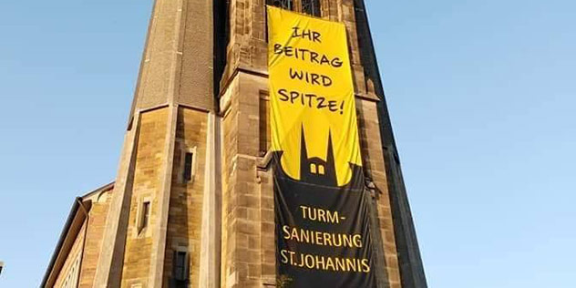 Turmsanierung, © St. Johannis