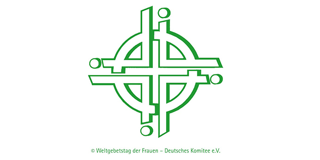 Logo Weltgebetstag deutsch grün Logo Weltgebetstag deutsch grün,© Weltgebetstag