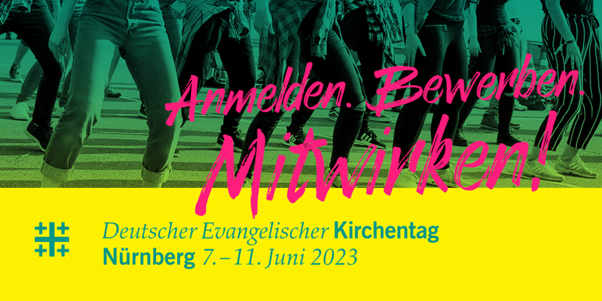 Bewerben für den Deutschen Evangelischen Kirchentag