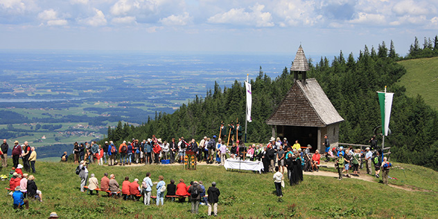 Berggottesdienst an der Steinlingkapelle, © privat