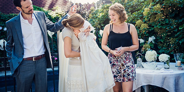 Tauffest im Garten, © iStock / martinedoucet