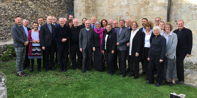 Gruppenfoto Partnerschaftbesuch Chichester