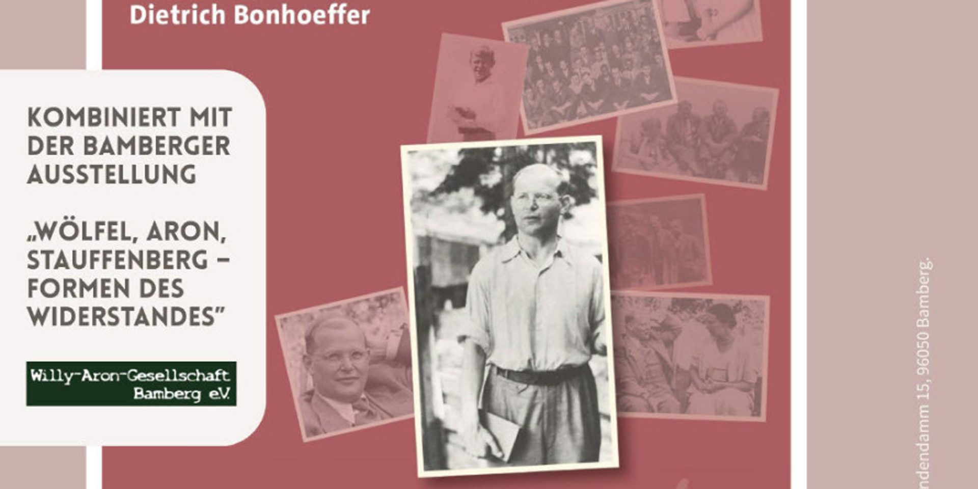 Gut 80 Jahre nach Bonhoeffers Hinrichtung erinnert die Ausstellung „Wer bin ich? – Haltung zeigen in stürmischen Zeiten“ an den Widerstand des Pfarrers.
