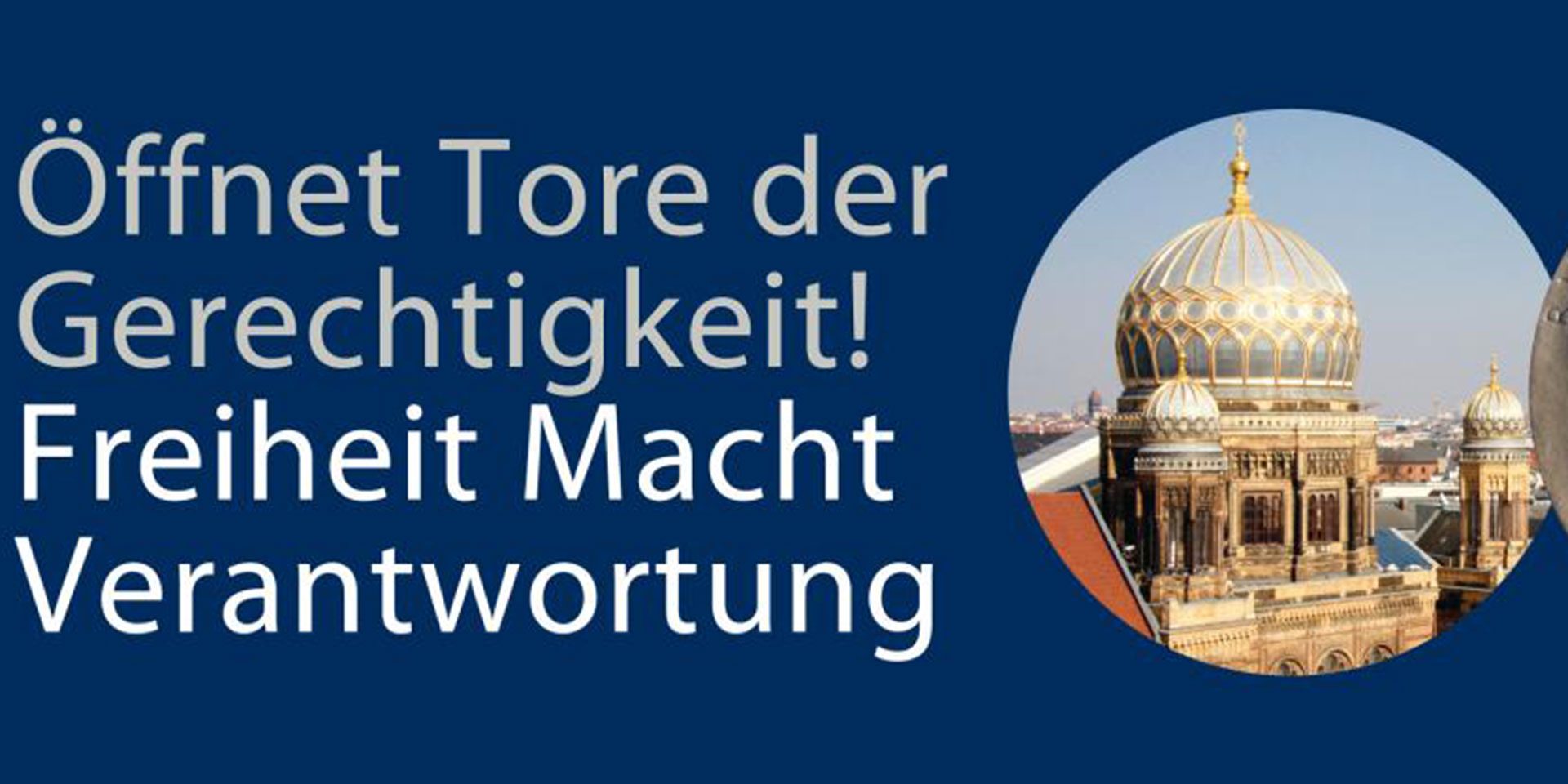 Seit 1952 veranstalten die Gesellschaften für Christlich- Jüdische Zusammenarbeit im März eines jeden Jahres die Woche der Brüderlichkeit.