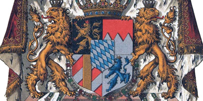 Das Bild zeigt das Wappen des Bayerischen Königreiches